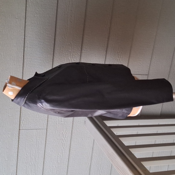 Vintage Whipstitch leather blazer by Ponte Vecchio Italy - Picture 3 of 8